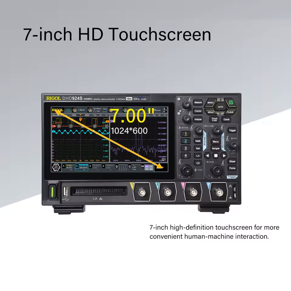 Oscilloscope série RIGOL DHO90 - Digital Storage Oscilloscope 100Mhz avis et prix
